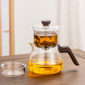 Magnetic Glass Tea Cup – Rodless Design, Heat-Resistant, Tea-Water Separator
