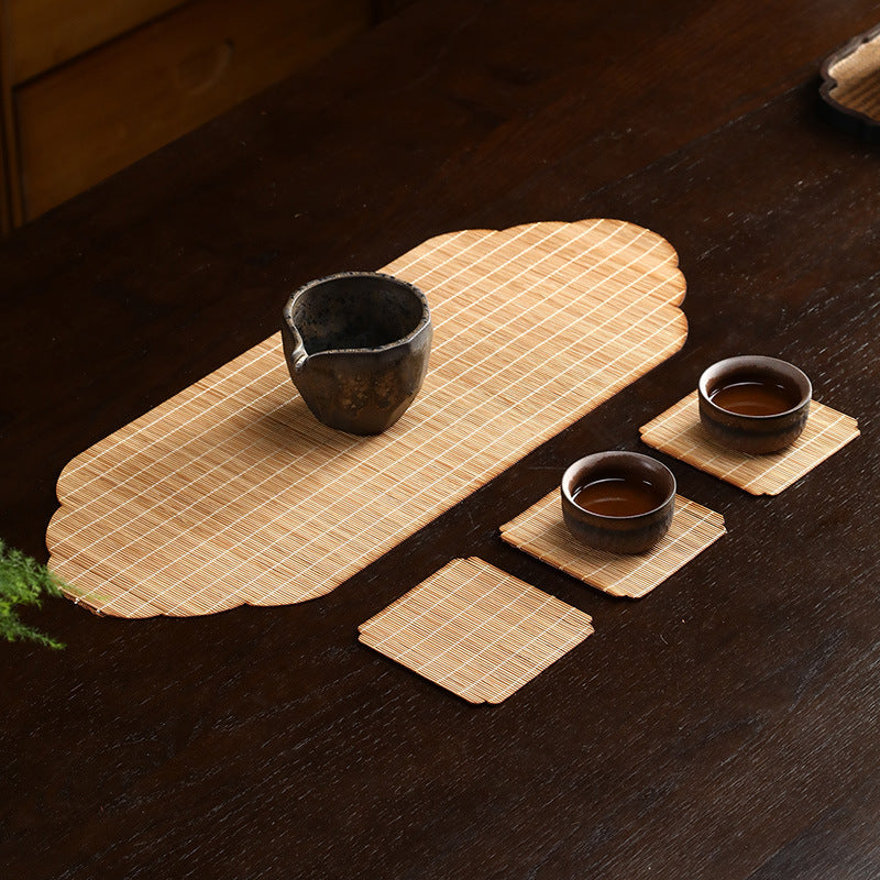 Bamboo Tea Runner – Waterproof, Traditional Tea Table Runner