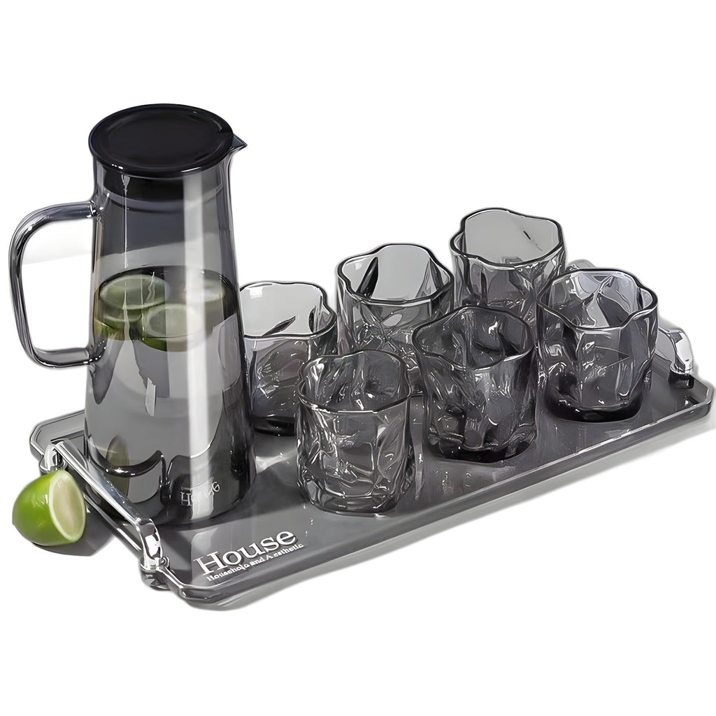Light Luxury Glass Teapot Set – High-Borosilicate Glass