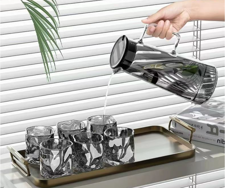 Light Luxury Glass Teapot Set – High-Borosilicate Glass