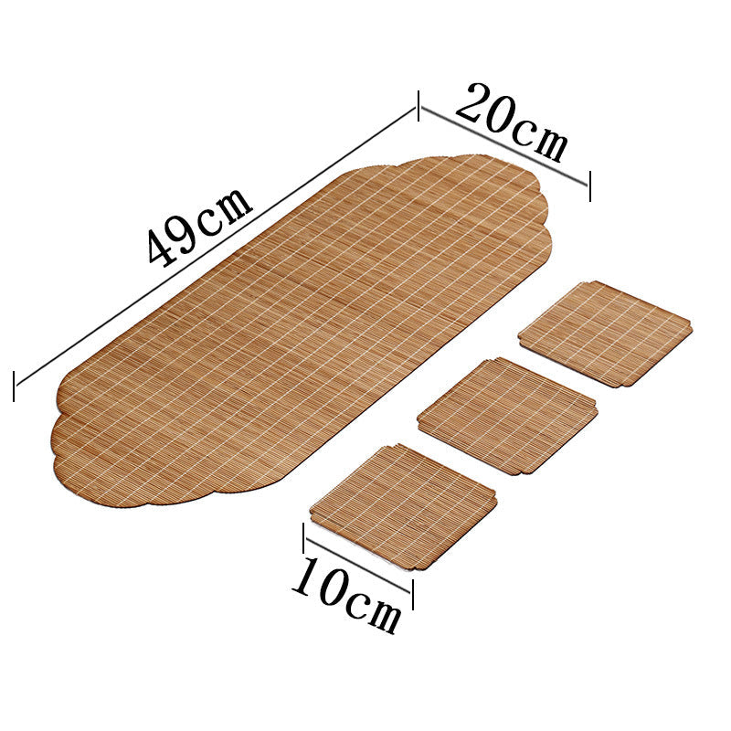 Bamboo Tea Runner – Waterproof, Traditional Tea Table Runner