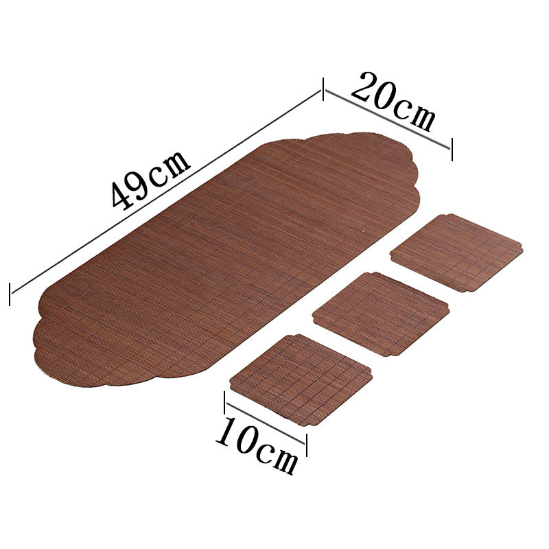 Bamboo Tea Runner – Waterproof, Traditional Tea Table Runner
