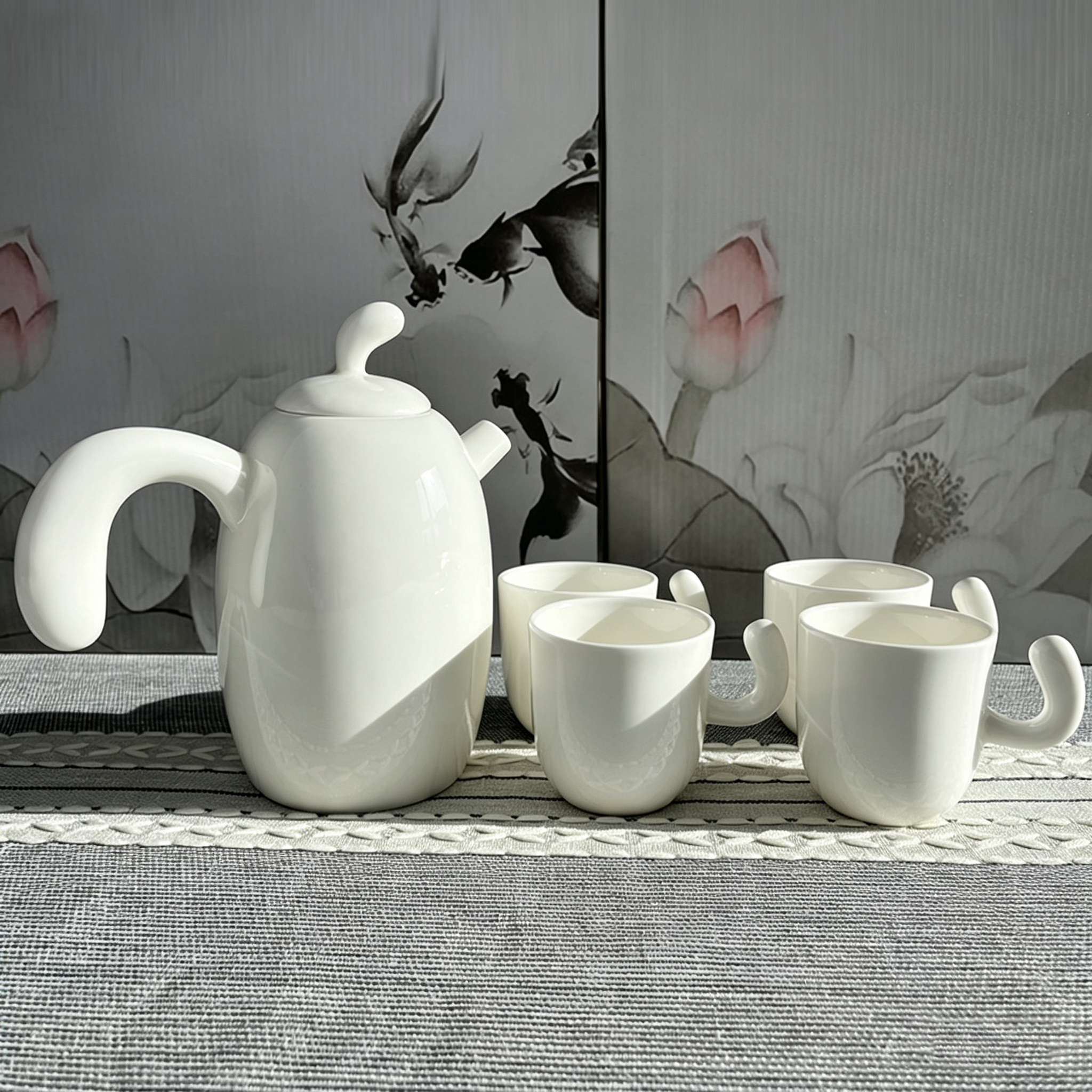 Bone China Gongfu Tea Set – Gift Box