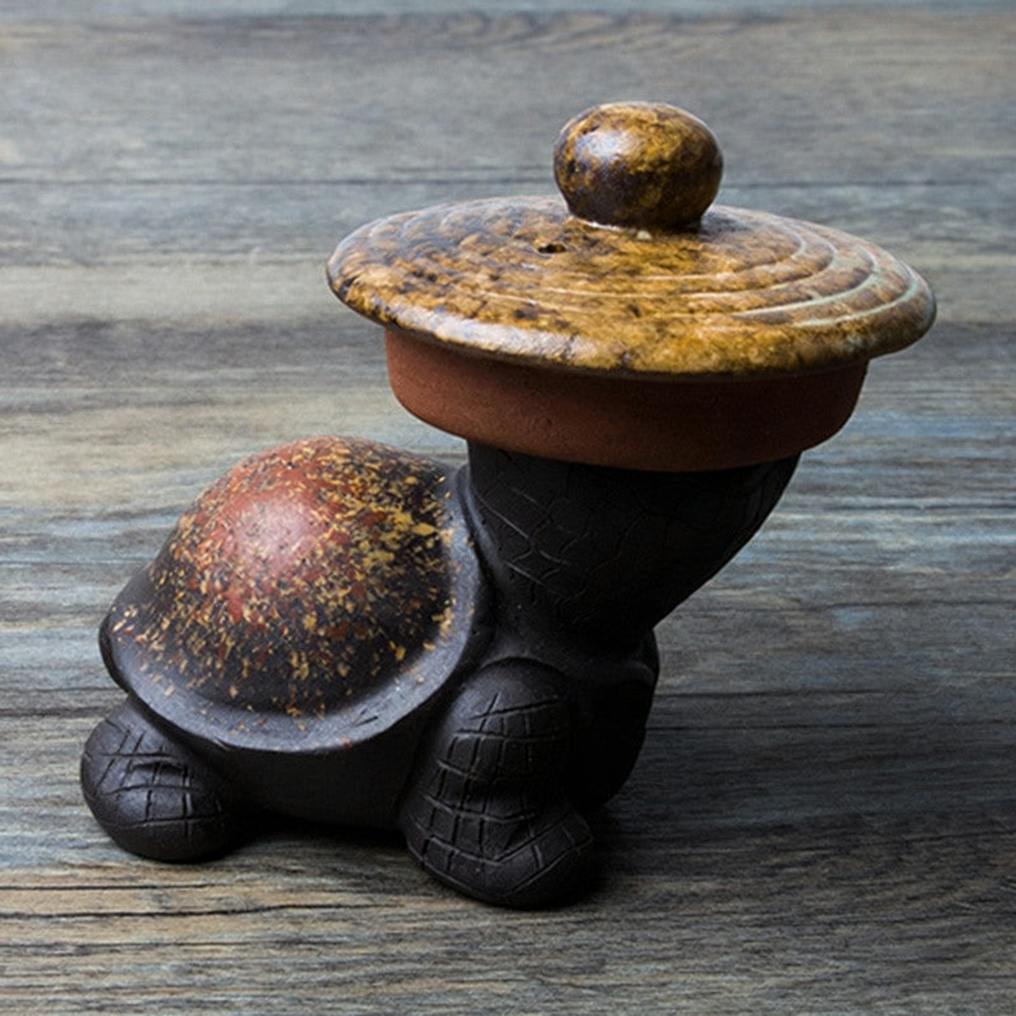 Handmade Yixing Clay Tortoise Tea Pet