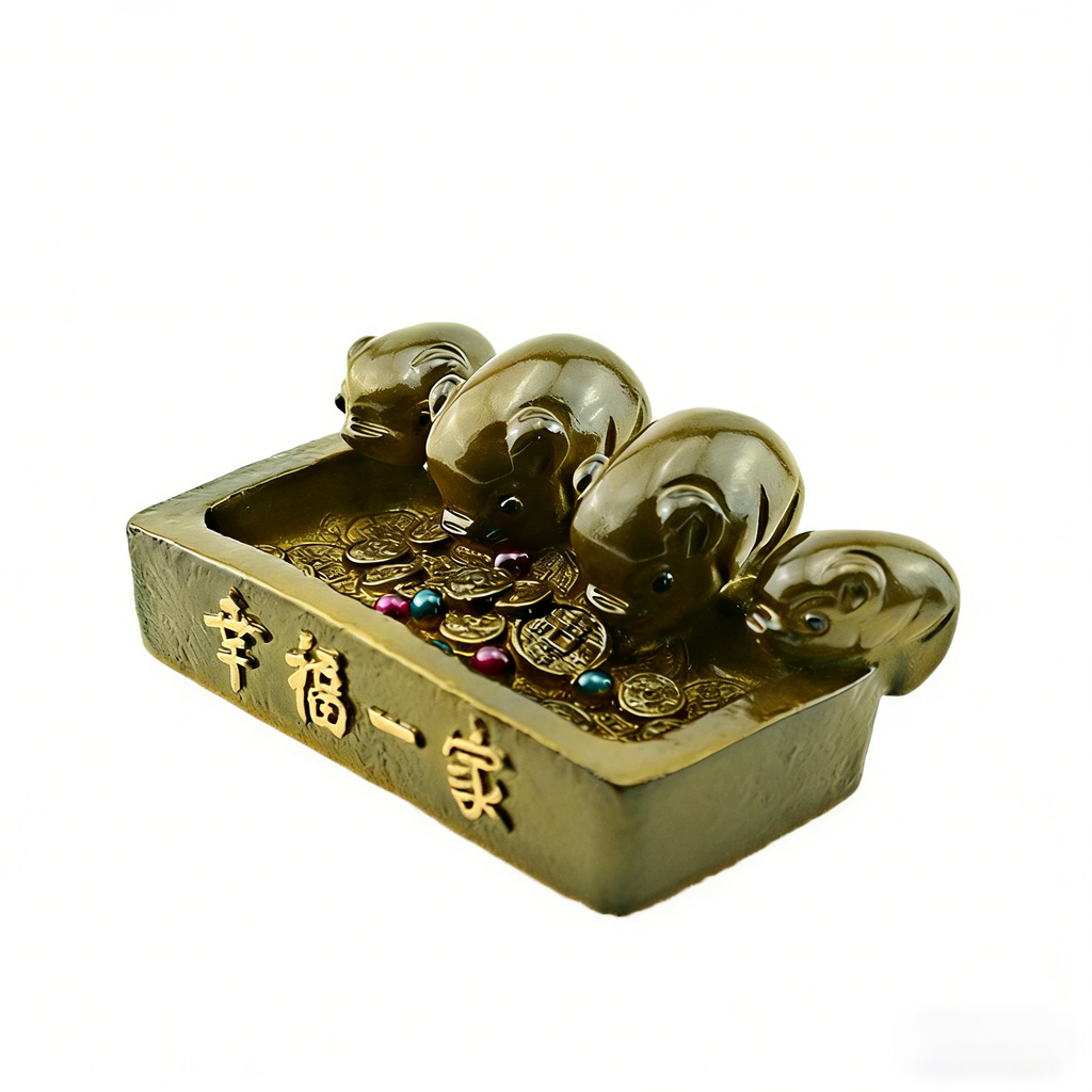 Color Changeable Golden Pigs Tea Pet