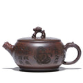 Yixing Purple Clay Monkey Teapot