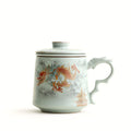 Chinese Ruyao Dragon Tea Cup With Infuser