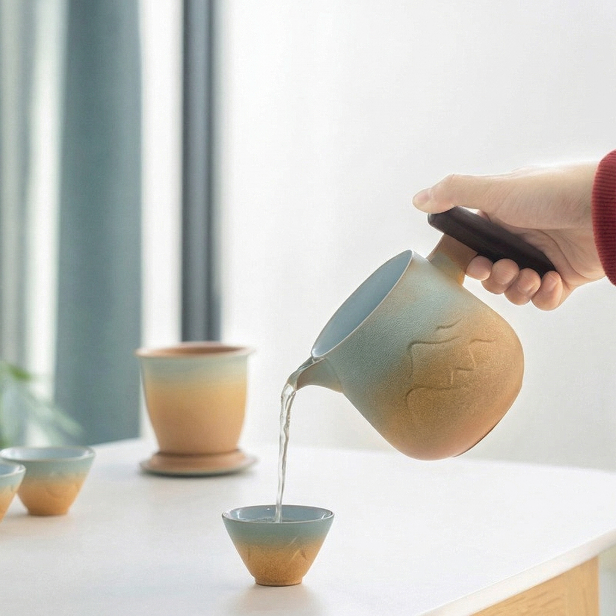 Japanese Style Mountain Travel Tea Set