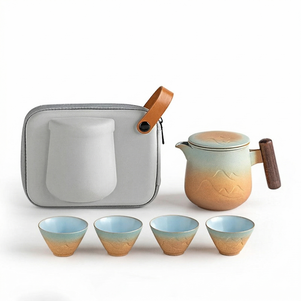 Japanese Style Mountain Travel Tea Set