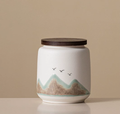 Distant Mountains Tea Canister