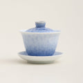Blue Ice Crystal Ruyao Porcelain Gaiwan