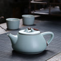 Chinese Teapot – Ru Kiln Stone Scoop Shape, 260ml, Ceramic