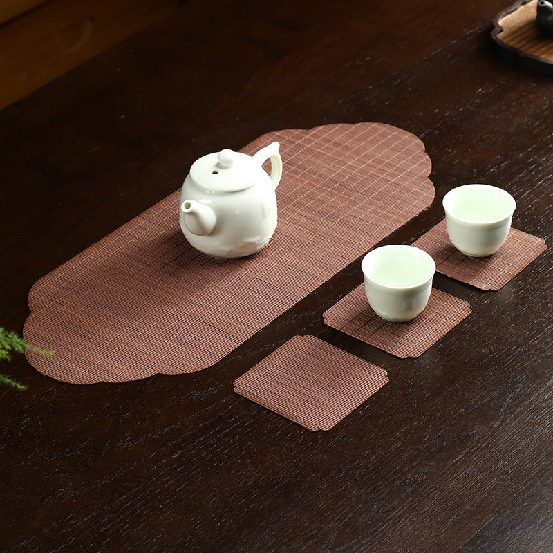 Bamboo Tea Runner – Waterproof, Traditional Tea Table Runner