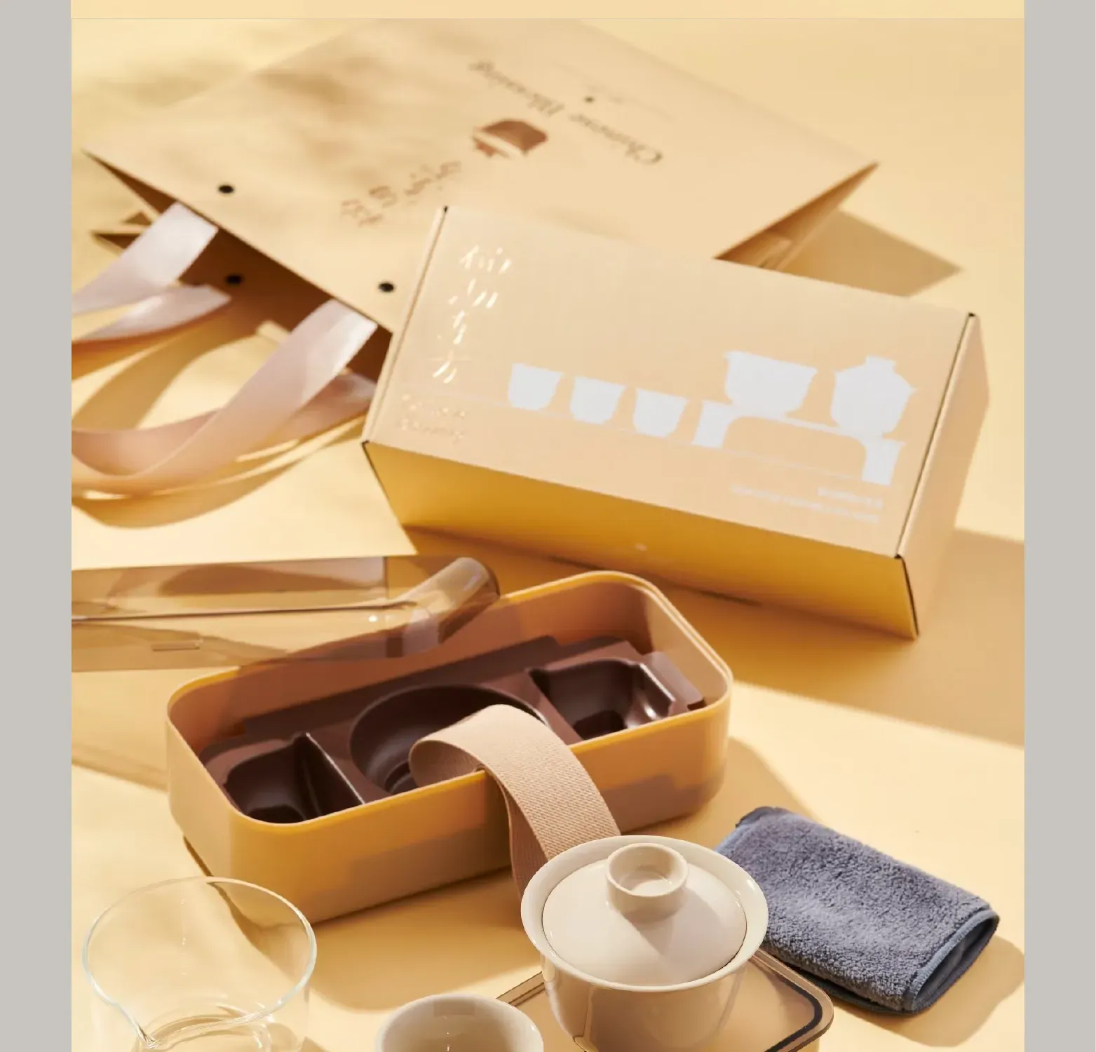 Portable Gongfu Chinese Tea Set