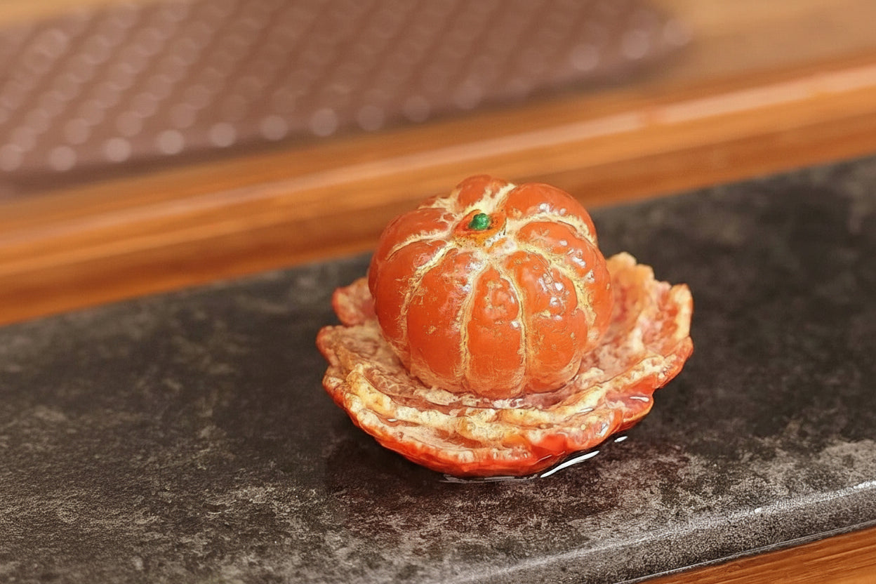 Color-Changing Orange Tea Pet